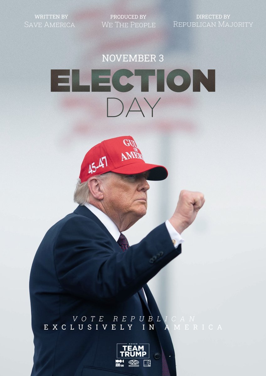 TrumpvoiceQ's tweet photo. Election Day. Coming soon to a ballot box near you. 🗳️🇺🇸 https://t.co/s6Cm4OP3cp