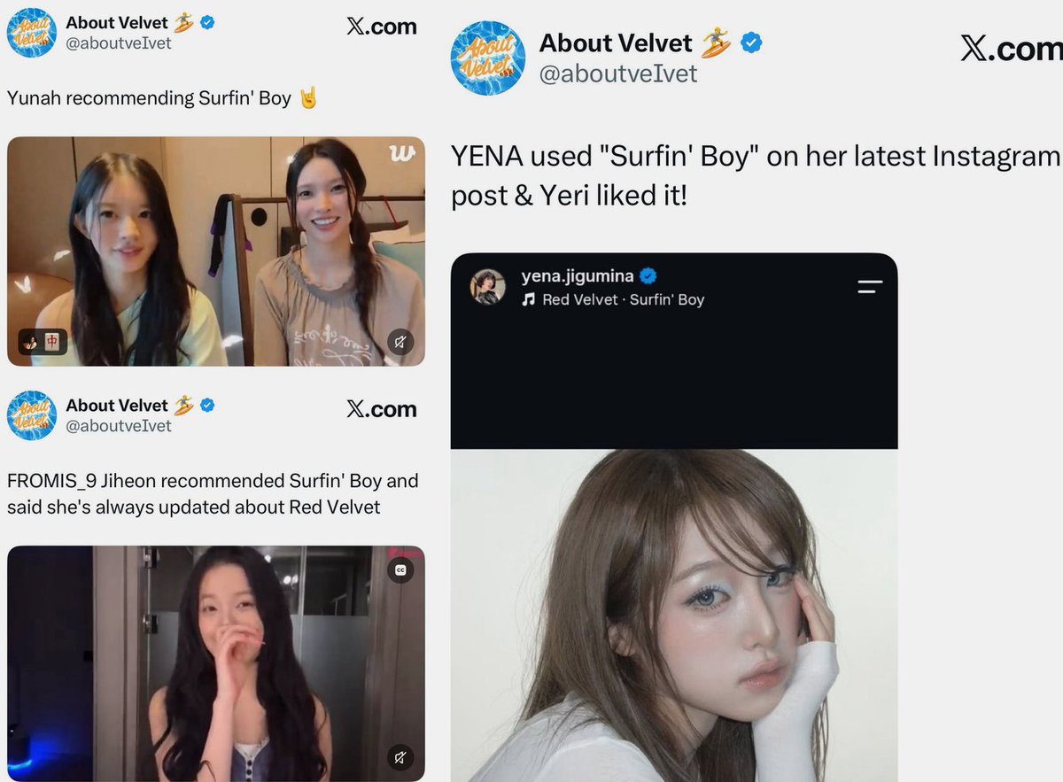 aboutveIvet's tweet photo. pretty girls love red velvet https://t.co/5VZaqUIph3