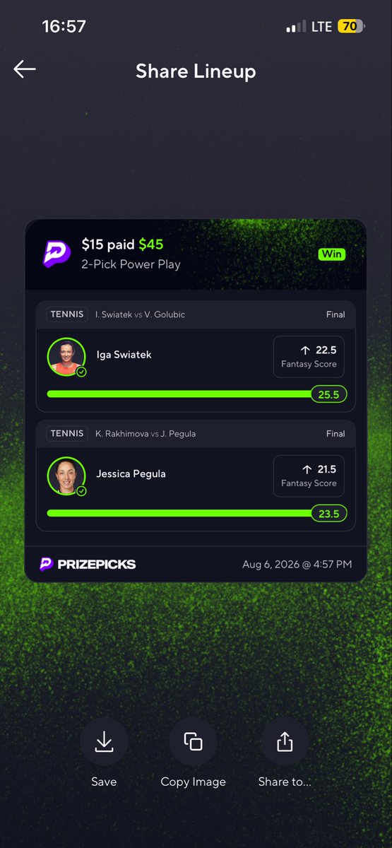 TennisPOTD's tweet photo. I’m THE TENNIS KING. I post for free. What more do you want lol. 

SWEAT FREE. ✅🍀🌟📈☢️ https://t.co/XskkKG15CH
