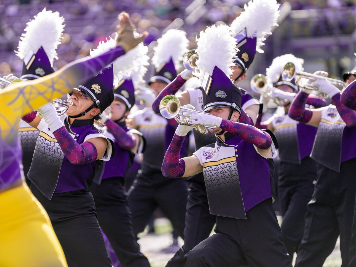 WCU's tweet photo. Our Pride of the Mountains Marching Band is currently ranked #2 in the USA Today Sports Readers' Choice Awards for Best College Marching Band! With your help, we can reach #1! 🎵 

Vote now and help spread the word. Every vote counts!

Vote here: https://t.co/LrACOzpXqA https://t.co/BpQiWBa32t