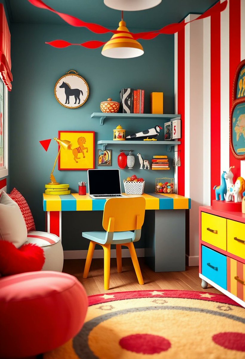 TheLemeDecor's tweet photo. Kids' study room with a functional desk setup, organized storage, and playful décor, creating an inspiring and comfortable learning space.
#KidsStudyRoom #StudyRoomDesign #KidsRoom #InteriorDesign #HomeDecor #LearningSpace #StudyInspo #RoomInspo https://t.co/14vLJkr0XD