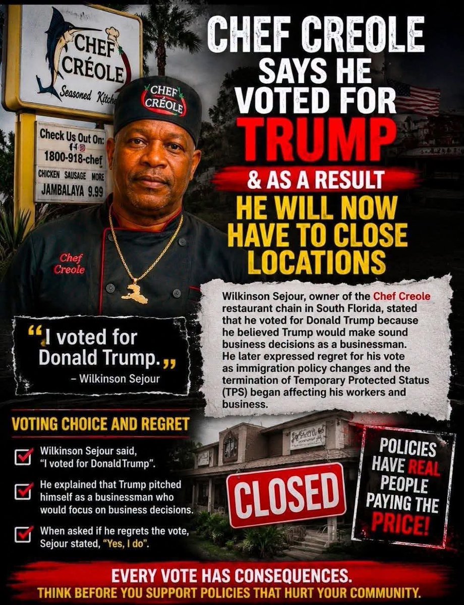 RossKneeDeep's tweet photo. When will these clowns ever learn not to voice your politics if you own a business? This guy thought it was a good idea to tell people that he voted for Trump. Has he not been paying attention? He thought Trump was a good businessman? Dude, really? https://t.co/14O0QS4PTa