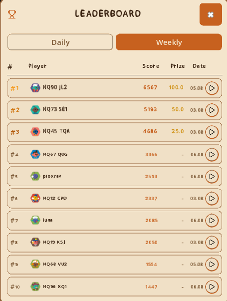 NimJump's tweet photo. @nimiq @miniappscomp @NimiqCommunity

A cheater? Not on our game — every match has replays you can check. Can you be the one on the leaderboard? It's quite competitive.

https://t.co/zdVyMW8AFO

https://t.co/nJB9o5XM4D https://t.co/JhBFdQFnTi