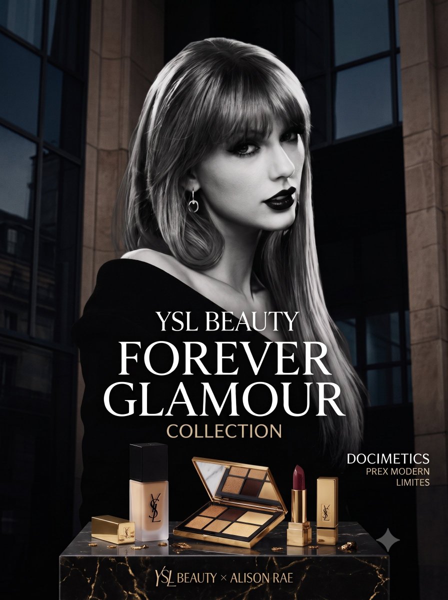 AlisonRaeS2's tweet photo. "Excited to officially announce my partnership with @YSLBeauty for the exclusive #ForeverGlamour Collection! 🖤✨ We created these ultra long-lasting formulas specifically to withstand the intensity of the Dance Forever Tour. https://t.co/gtX1osZApF