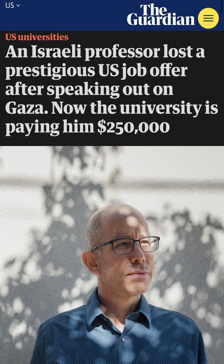 Manouck44's tweet photo. De Norman Finkelstein à Raz Segal, l'histoire se répète : des universitaires juifs écartés ou privés de carrière pour avoir critiqué la politique d'Israël.

Bizarrement, quand la répression frappe des voix juives dissidentes, personne ne crie à l'antisémitisme. https://t.co/b28eIm0XAA