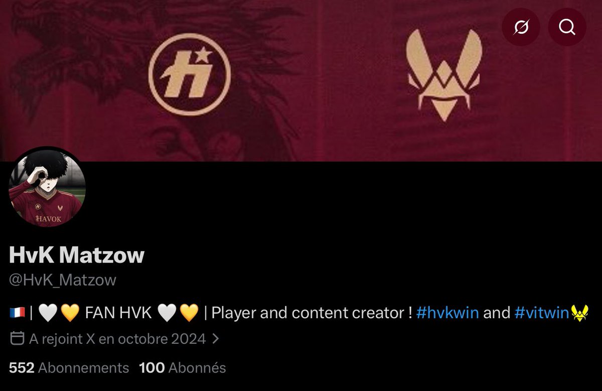 HvK_Matzow's tweet photo. 100 FOLLOW 😵‍💫 MERCI MERCI MERCI 🙏 VRAIMENT MERCI POUR TOUT EN MEME PAS 1 SEMAINE C'EST FOU ! C'est que le debut ! ( et si y'a des structures qui cherchent des cc -> dm ) ❤️❤️❤️ https://t.co/L8Yj8cUlj3