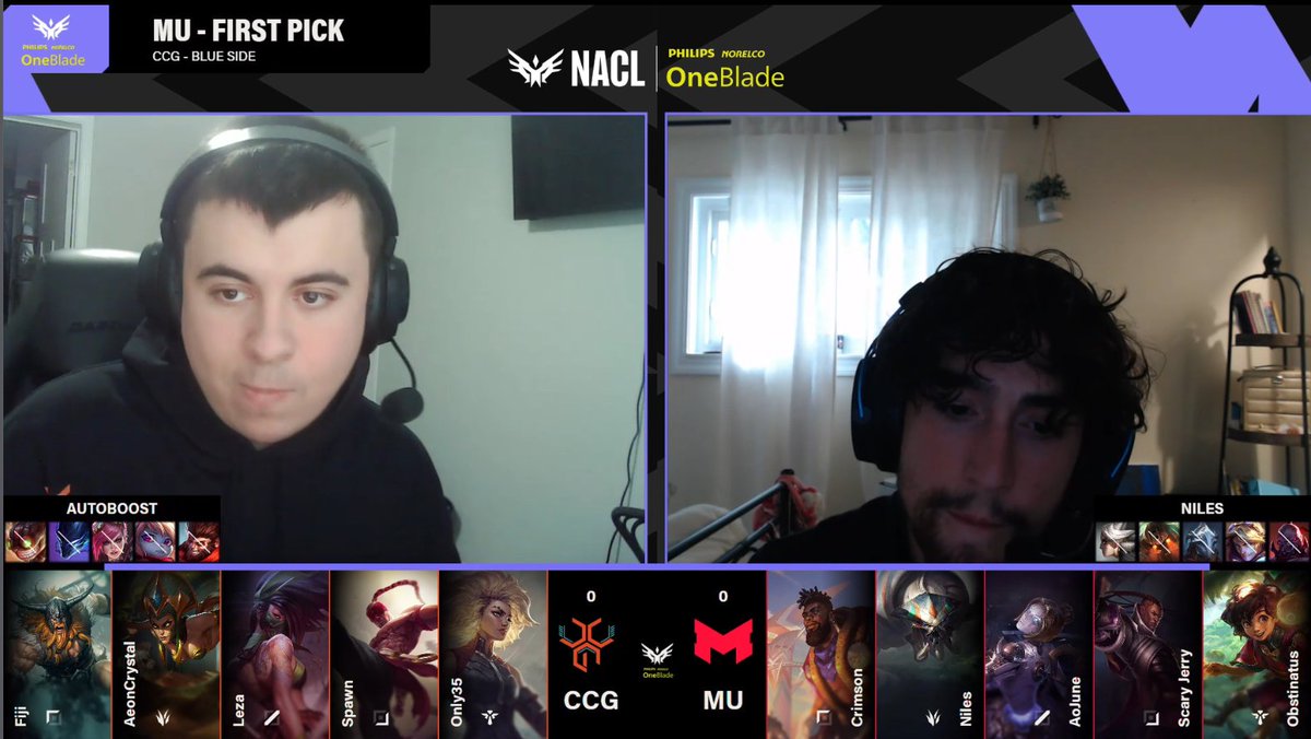 watchNACL's tweet photo. Draft one of @MaryvilleGG vs @CCGEsport ! #NACL https://t.co/aseMCLURss