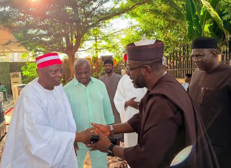 RakaFatima's tweet photo. His Excellency, Sen Rabiu Musa Kwankwaso, PhD, FNSE, today, thursday (6 August, 2026) paid a condolence visit to the Tuggar family to sympathise with them over the passing of their eldest son, Abubakar Sadiq Usman Tuggar (Abu), who was a close friend of his son, Musa Rabiu Kwankwaso (Majidadi). 

During the visit, he prayed for the peaceful repose of the deceased’s soul and for Allah (SWT) to grant the family the strength and patience to bear the loss.