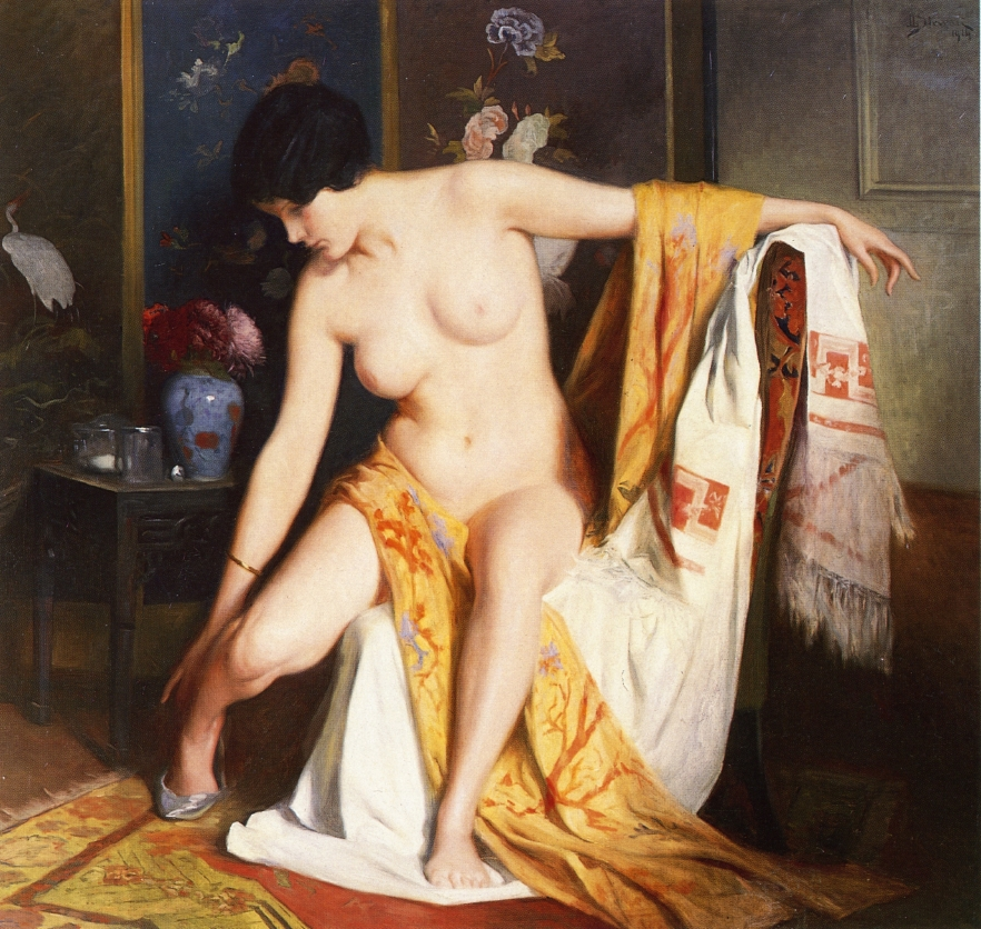 JackChambersGB's tweet photo. Julius Leblanc Stewart - Nude in an Interior https://t.co/fMHjHLW9qx
