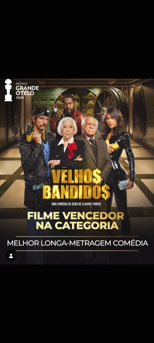 vfontenele12's tweet photo. @papelpop Concordo! atriz, diretora e produtora, com 25 anos de carreira bem sucedida.  Velhos Bandidos ganhou o Prêmio Grande Otelo no dia do aniversário dela. https://t.co/3C393sMw5M