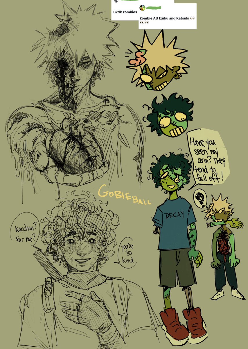 gobieball's tweet photo. instagram request bkdk zombies :V https://t.co/Y7M8zbA920