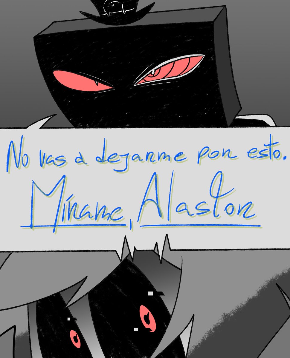 TrashyWindbago's tweet photo. Hombre recurre a la violencia, mas noticias a las 11 :p #voxal #StaticRadio #HazbinHotel https://t.co/Dkp4z917pE