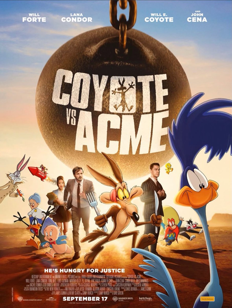 TheCartoonBase's tweet photo. New international poster for ‘COYOTE VS. ACME’

Releasing August 28 in theaters. https://t.co/9F7uk2Cmzu