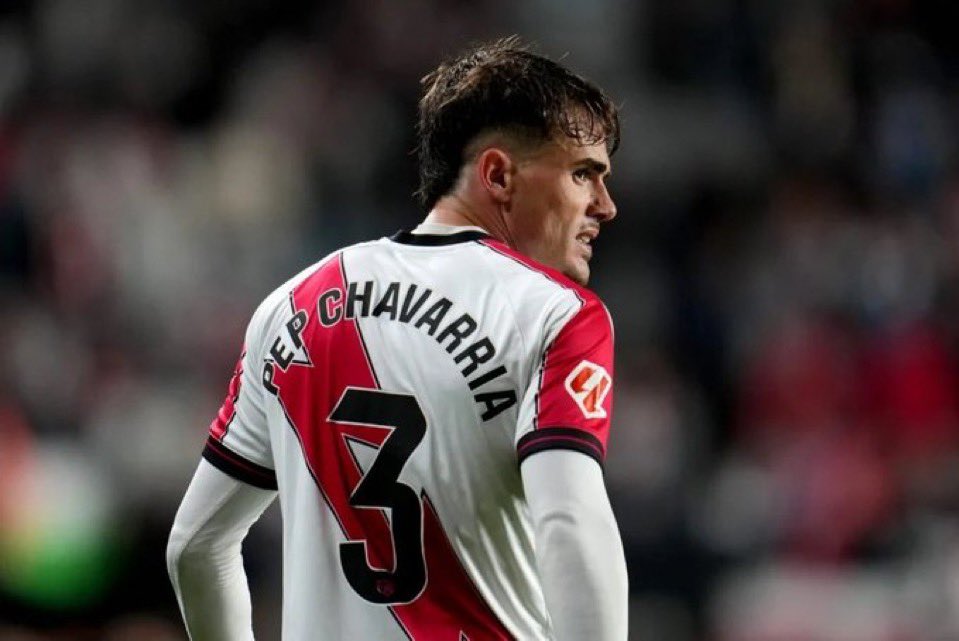 Mrkhalid4u's tweet photo. BREAKING: Chelsea agree deal to sign Pep Chavarria from Rayo Vallecano, here we go!

Deal done for Spanish left back, €19m fixed fee plus €2m add-ons. Chavarria will now fly for medical and contract signing.

How do you feel about this signing Chelsea fan?

@FabrizioRomano https://t.co/CCCSCeso2e