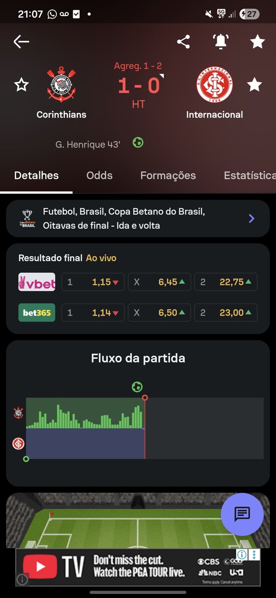 enzo_odorizzi's tweet photo. @matheus_ramlim N to assistindo o jogo, mas abri o sofascore e me deparo com isso https://t.co/nScfTQ3P0d
