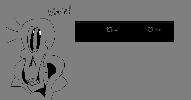 SnakeColossal's tweet photo. Damn- Thanks I guess wtf- (excuse horse papyrus I got no motivation for anything rn.) https://t.co/8wQ2rPy7ZD