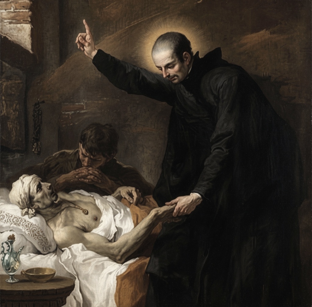 TempusFugit4016's tweet photo. "If you have departed from the road of innocence, you must enter that of penance; else you are eternally lost." - St. Cajetan https://t.co/nsNTFYI7W5