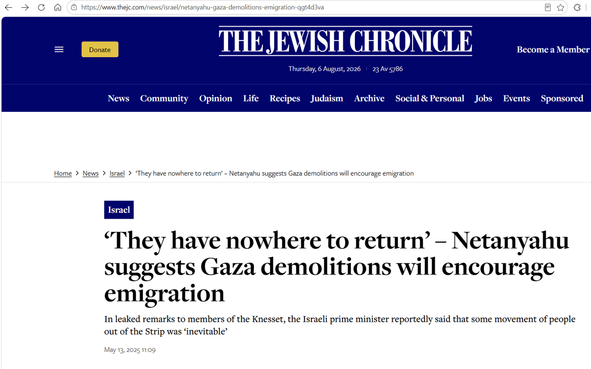 History__Speaks's tweet photo. If you look at the parts of Gaza held by the IDF, i.e. beyond the 'yellow line,' practically every building is razed. Civilian contractors - not IDF engineers - typically razed the buildings, and got bonuses for every house razed. Netanyahu told the Knesset the point was ethnic cleansing. 

Is the official hasbara position still that razing everything wasn't an attack on the civilian population, or a scorched earth policy, but rather something the IDF had to do because 'every home had a Khamas booby trap?' (Charlatan @Mr_Andrew_Fox literally claimed this.) Help me out hasbara boys: @ElliotMalin, @Aizenberg55, @JacobALinker, etc.