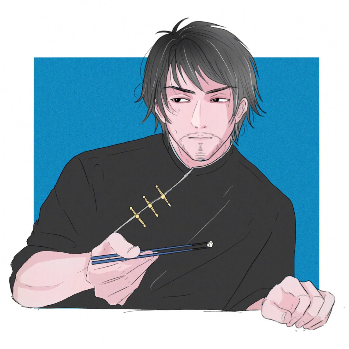 BoOO72859563's tweet photo. 時間に追われつつ朝食を食べる荀攸さん⏰ https://t.co/HwzS3SqkLO