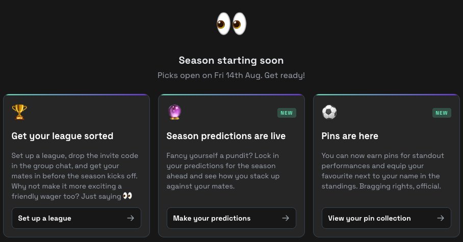 BackAGoalscorer's tweet photo. Good morning! The site is up and prepped ready for the new season, go and check out some of the new features! ⚽️ https://t.co/PVIBRWBDOk

#BAG #PremierLeague https://t.co/khHMtCdGfh