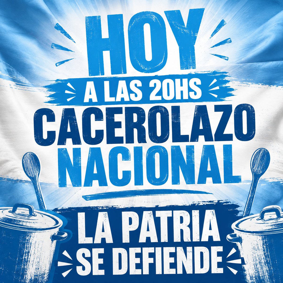 gisoleok's tweet photo. Están convocando para esta noche a un cacerolazo nacional contra la Ley de entrega de la Patria.
DALE RETUIT https://t.co/ZMPnjlPwoO