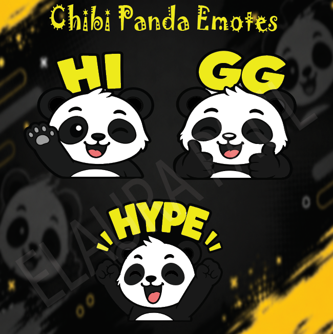 Elaurapaulu0's tweet photo. 🚨 ALPHA DROP 🚨 
These panda emotes are straight up 🐼
These emotes are too cute to ignore 😍
COMMISSIONS OPEN
#Emotes #TwitchEmotes #DiscordEmotes #KickStreamer #VTuber https://t.co/Br3KEPy74O