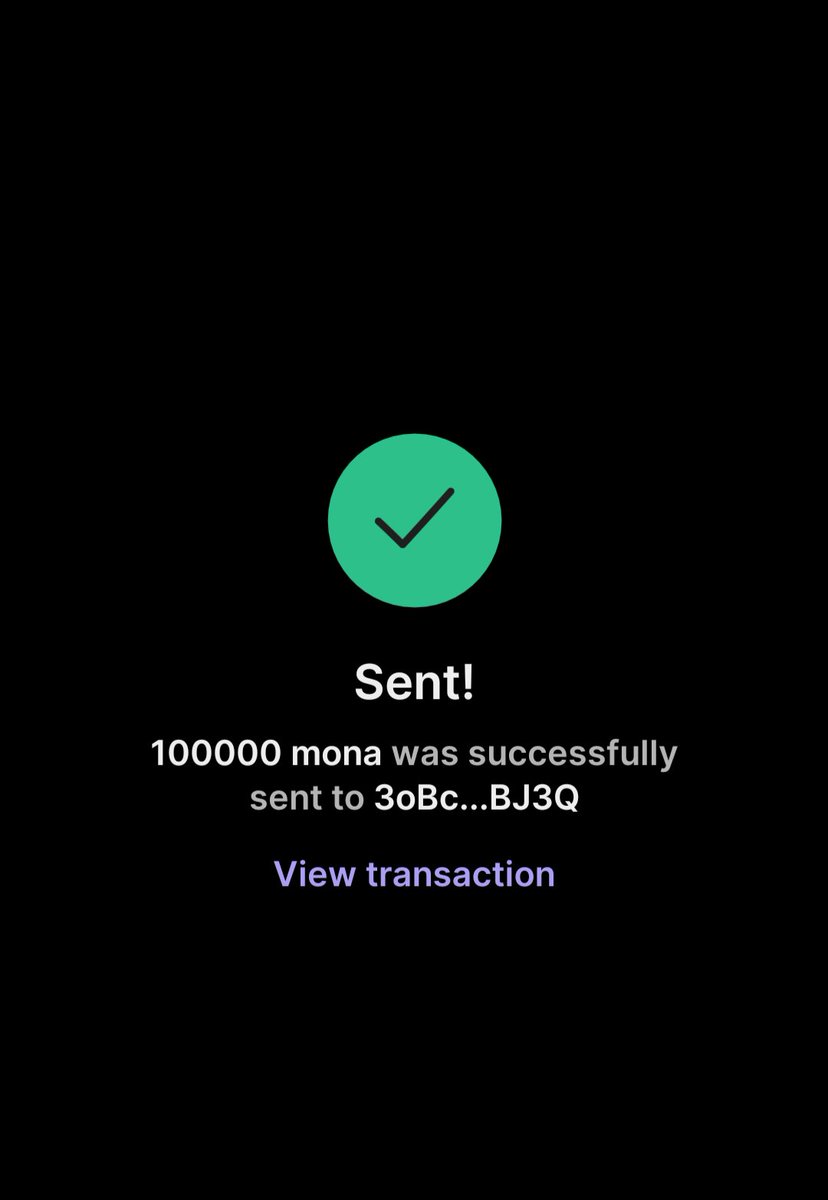 Monasolanatoken's tweet photo. Each wallet can receive 100,000 $MONA🪂

Leave your $Sol address and repost ♻️

Like and repost the pinned tweet 📌

First 500 wallets ⬇️ #SolanaAirdrop https://t.co/IoGhvpUXG7