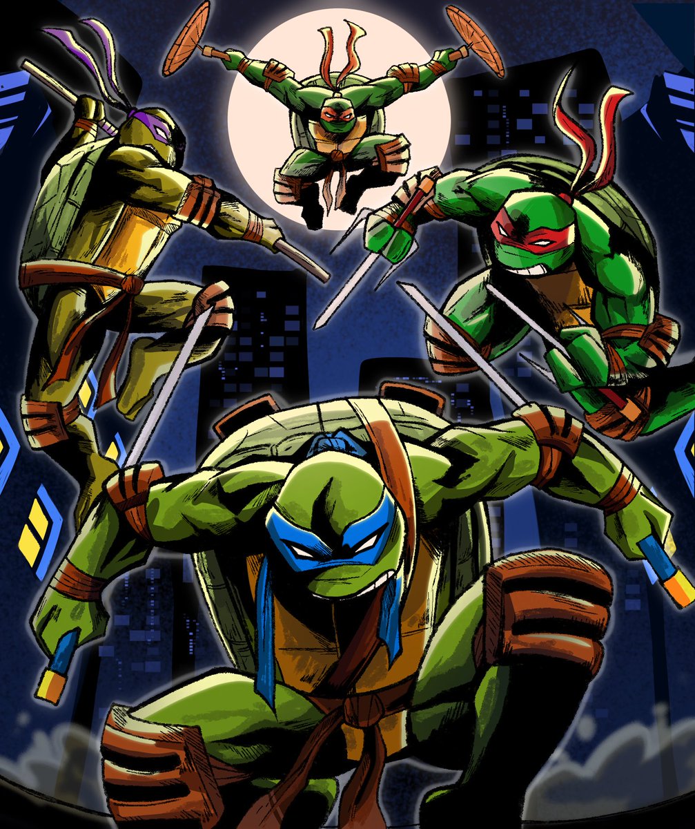 gumigumidummie's tweet photo. 2003 redraw
#tmnt2003 #TMNT https://t.co/TNCeClQbuc