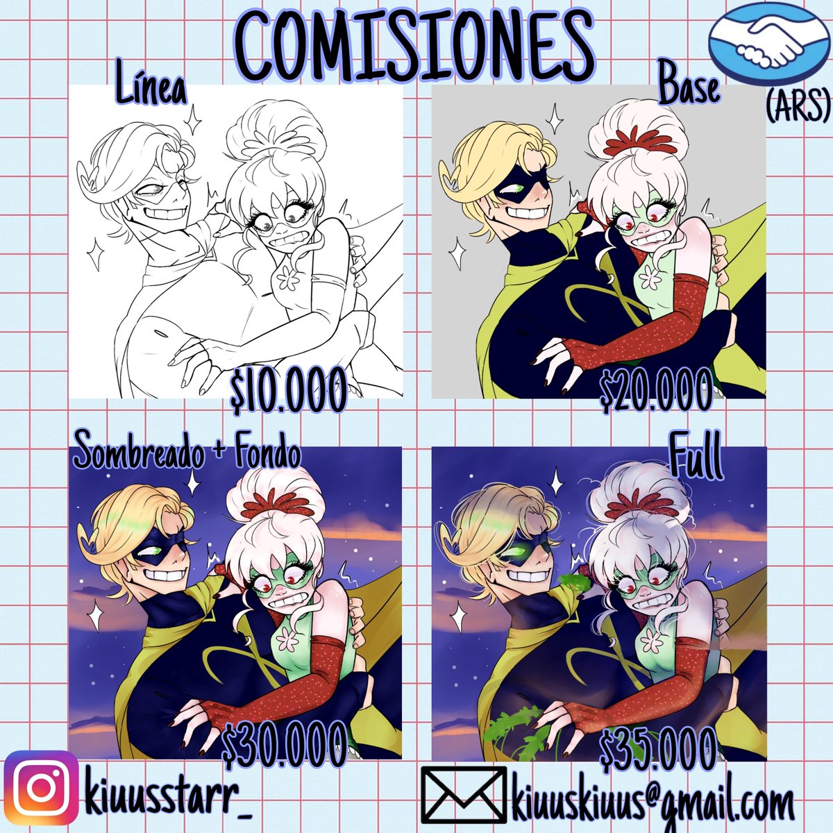kiuusstarr_'s tweet photo. Comisiones abiertas ✨
Se pueden consultar presupuestos de distintos trabajos al MD o por Email
|
Open commissions ✨
You can ask for different jobs prices at DM or via Email
#furry #comissions #opencomissions #comisiones #comisionesabiertas #fanart #oc #ocxcanon #selfshipping https://t.co/bwk0IinQVq