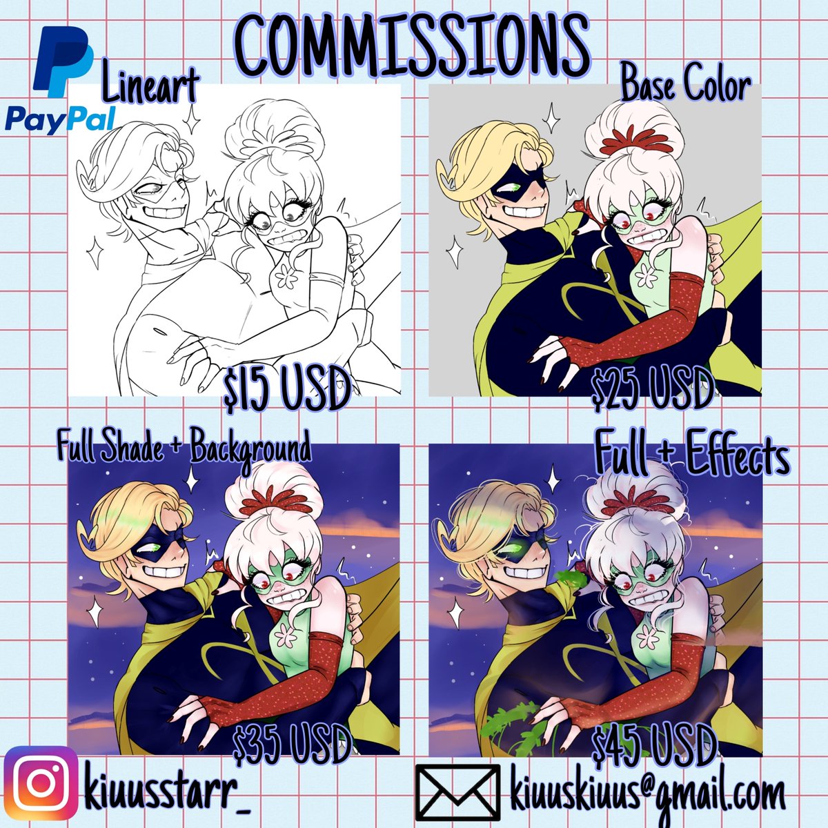 kiuusstarr_'s tweet photo. Comisiones abiertas ✨
Se pueden consultar presupuestos de distintos trabajos al MD o por Email
|
Open commissions ✨
You can ask for different jobs prices at DM or via Email
#furry #comissions #opencomissions #comisiones #comisionesabiertas #fanart #oc #ocxcanon #selfshipping https://t.co/bwk0IinQVq