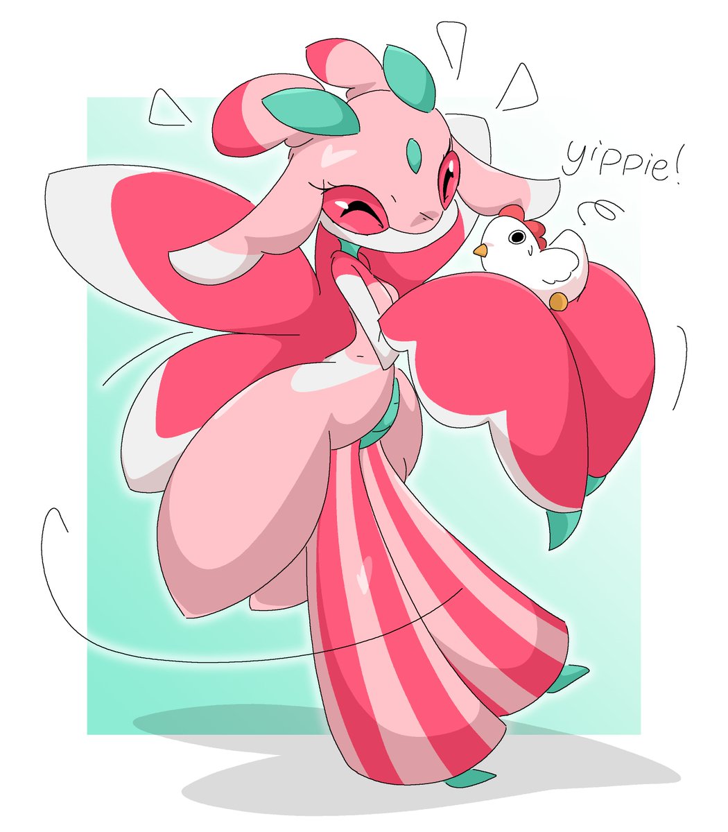 GuzzLord42O's tweet photo. #Lurantis makes a friend :> https://t.co/Jl1PWawLH4