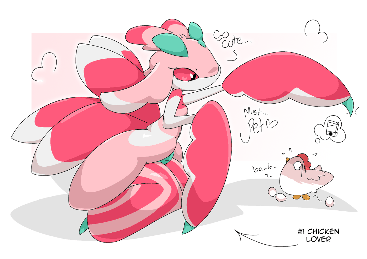 GuzzLord42O's tweet photo. #Lurantis makes a friend :> https://t.co/Jl1PWawLH4