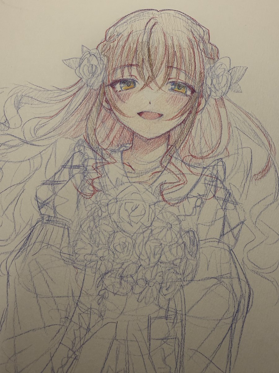 siokya_draw's tweet photo. マルチ8／アートマルチ8
を使って描きました！

柔らかい芯を持ち歩きしても折れないので、重宝してます！！

マルチ8は色名のまま使ってて、
アートマルチは自分のよく使う色をセットしてます。

イラストのラフ描きに最適です！ https://t.co/1IGqGR0ui0