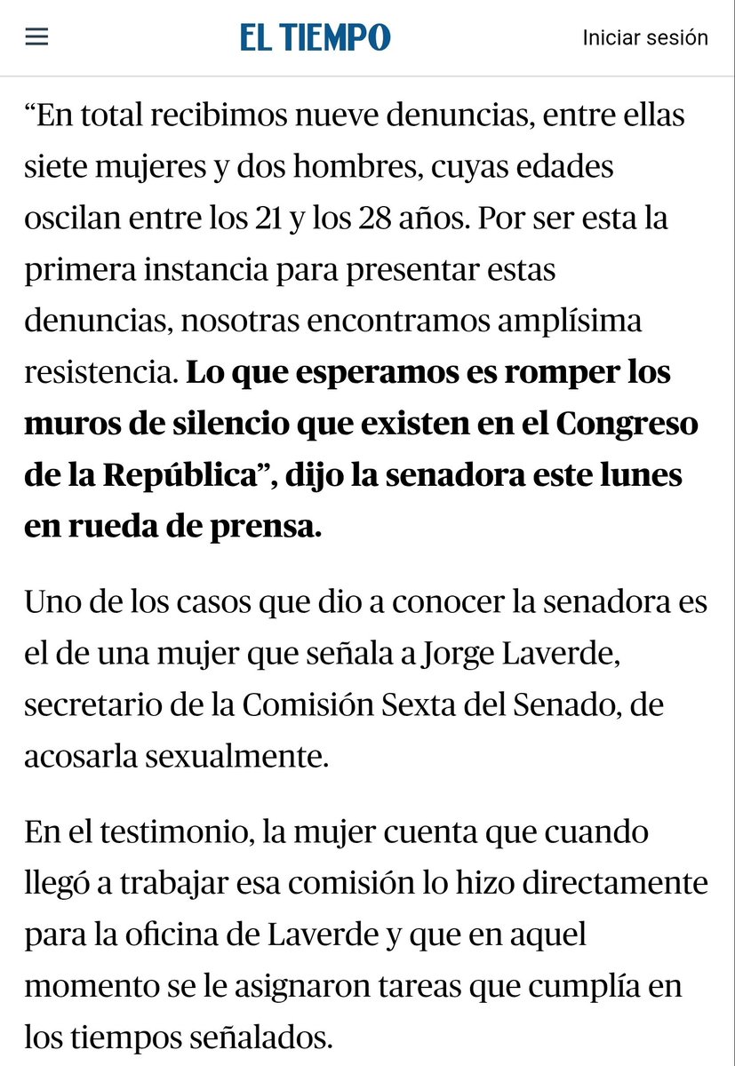 RojasJaimesJuli's tweet photo. ¿De verdad pretenden poner como #Contralor a una persona que fue señalada públicamente en #denuncias por presunto acoso laboral y sexual? La lucha contra la #corrupción también empieza por elegir funcionarios intachables. Abro 🧵 https://t.co/D2y4t2w5zv