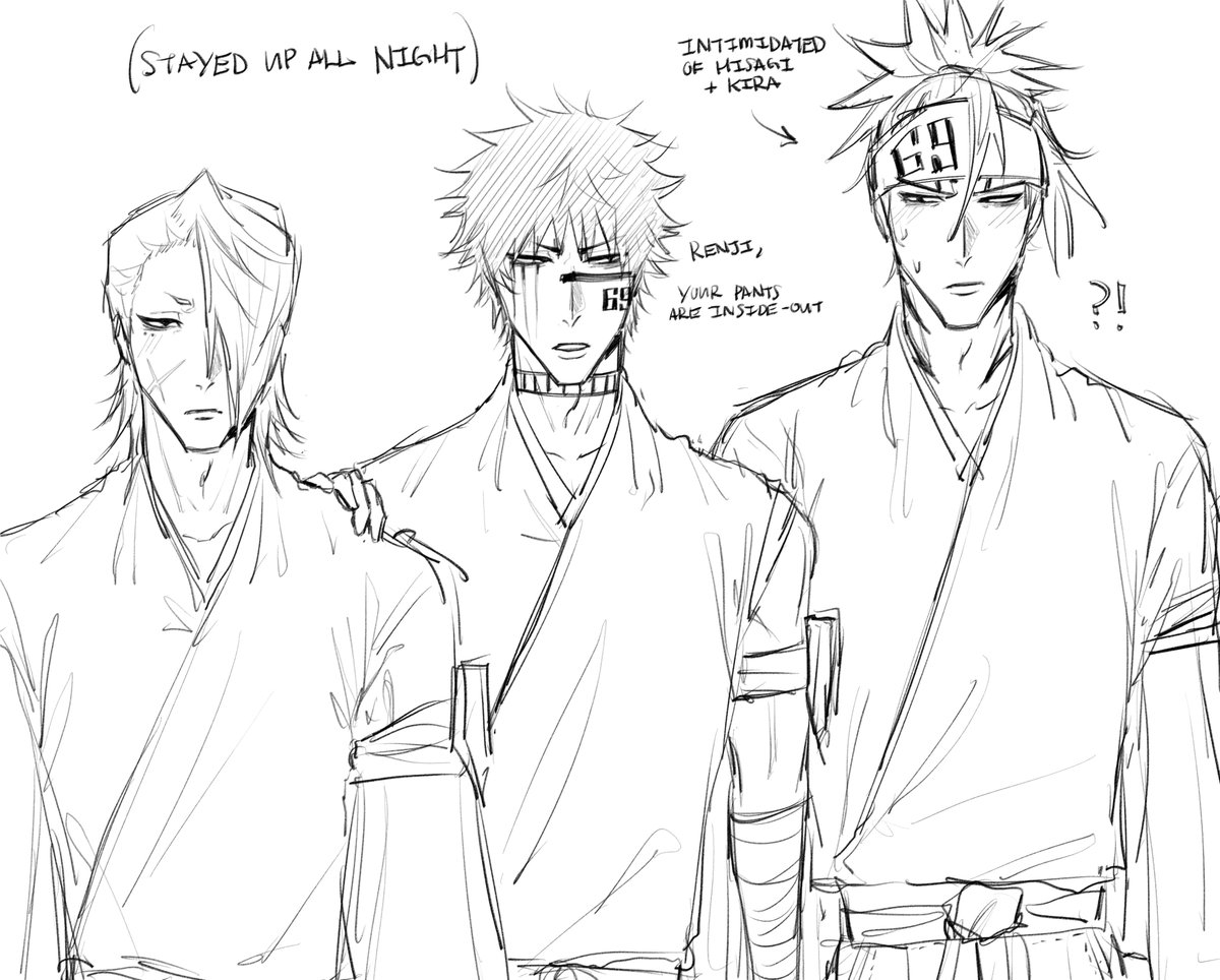 hisagyat's tweet photo. tgey tired asf #bleach https://t.co/QZZWW8x79g