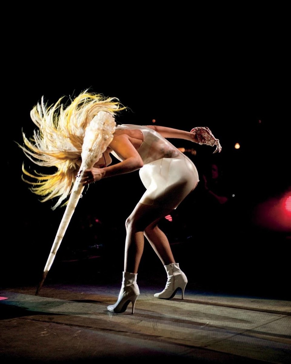 ladygaganownet's tweet photo. 16 years ago today, Lady Gaga headlined Lollapalooza in Chicago with the Monster Ball Tour.

Just three years earlier, she played a 45-minute set of then-unreleased material from 'The Fame' with Lady Starlight at Lollapalooza's BMI stage. https://t.co/aFixVF1QGx