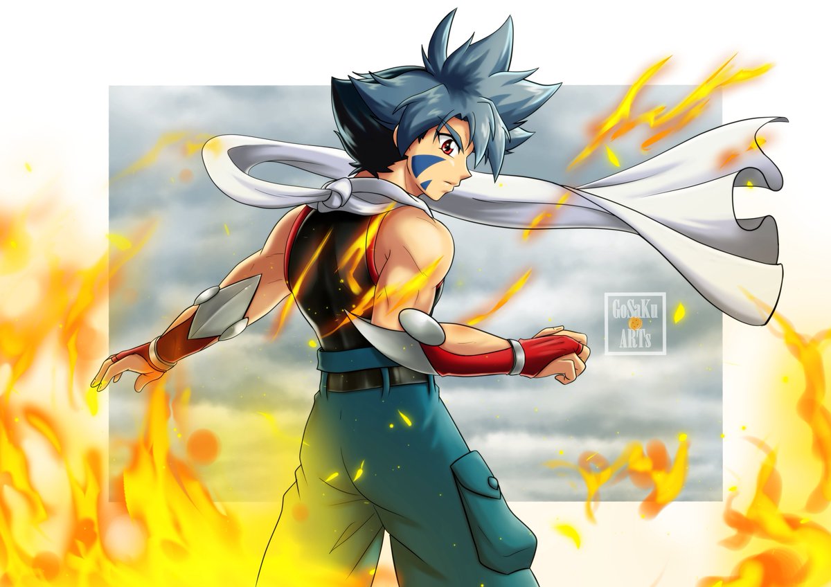 GoSaKu_Arts's tweet photo. Made for a cute Cosplay photographer from Hongkong. She's really a cute girl and a passionate Kai lover ❤️🔥

You can follow her in Insta: 'yenchan_photo'

#beyblade #kaihiwatari #fanart #beybladefanart #takaoaoki https://t.co/Mq0nkMbuN5