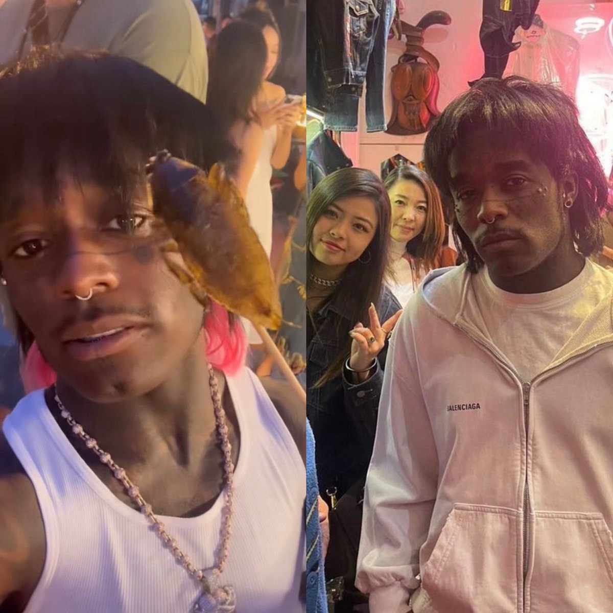 Sound_Scrape's tweet photo. Lil Uzi Vert’s ‘Leslie Chow’ alter ego (2023) https://t.co/5hpezVnk3b