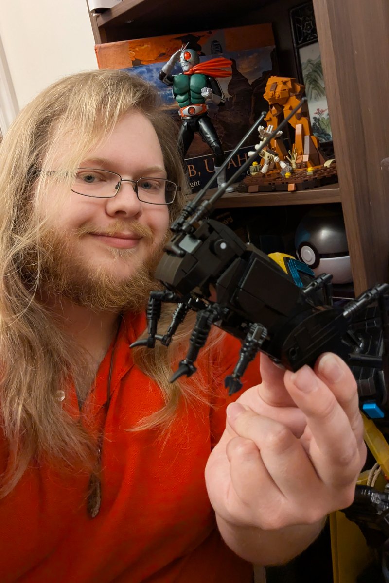 NHMU's tweet photo. We are excited to announce the winners of our Bug World-inspired LEGO® Contest! Advanced Category: Keegan Petersen with a striking Mormon Cricket. Novice Category: Soren P. with a dazzling ruby-tailed wasp! 

Read more: https://t.co/WU3siMciqL https://t.co/yioHRAv0vB