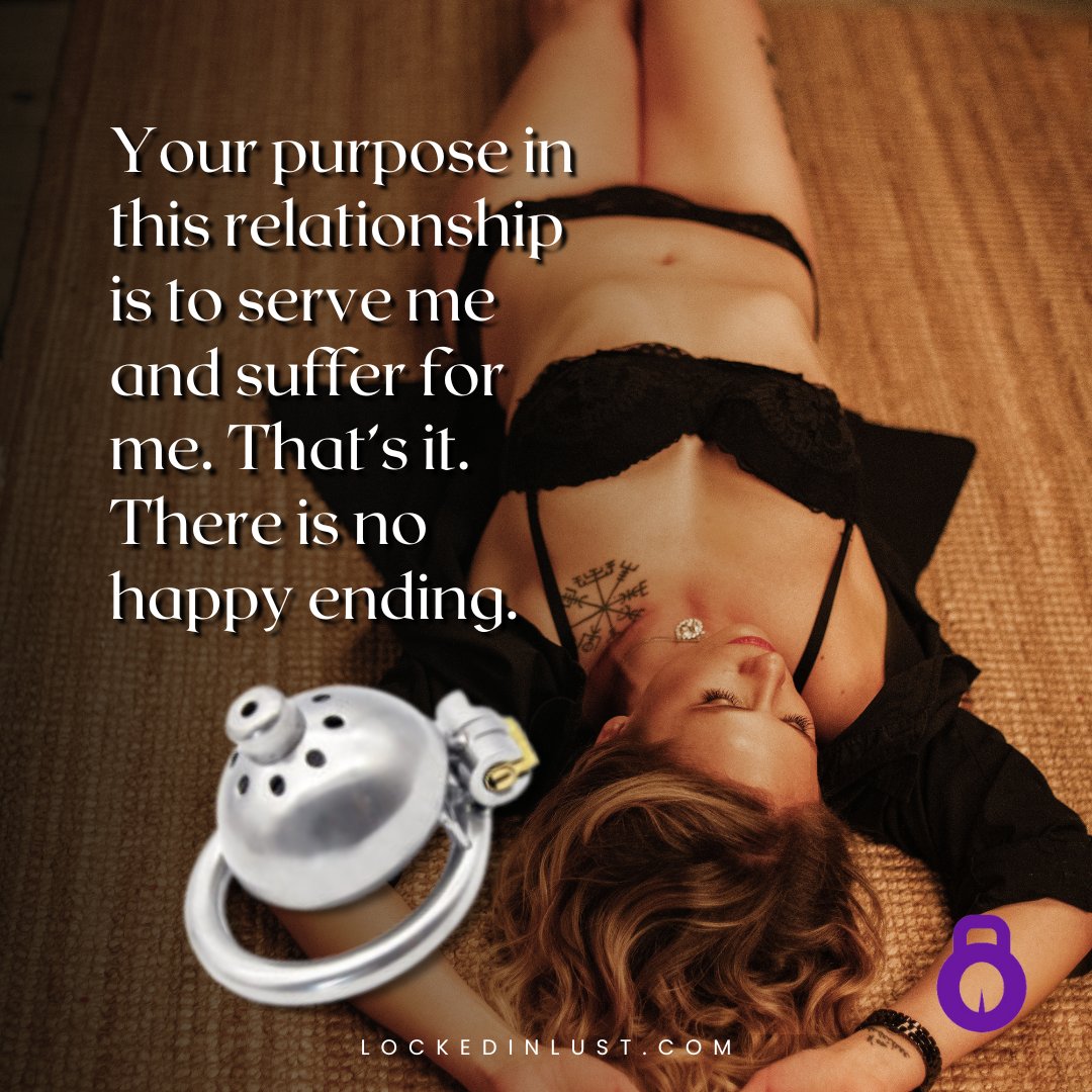 lockedinlust's tweet photo. -Locked in Lust®-
Where denial lasts longer.
#FLR #Femaleledrelationship #FemaleLedMarriage #FLM #slavehusband #femalesupremacy https://t.co/meQsH76R3d