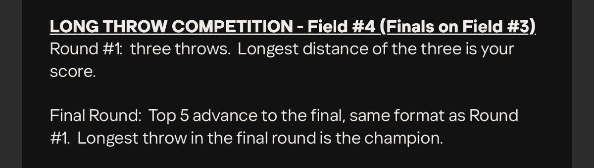 AriaBogard2030's tweet photo. I’m excited to have been selected to participate in the Long Throw competition tonight at the Midwest Fastpitch Showcase. See you on field #4 at 6! 

@ShowtimeSports1 @ProductionsW7 https://t.co/yWtAg9ebtu