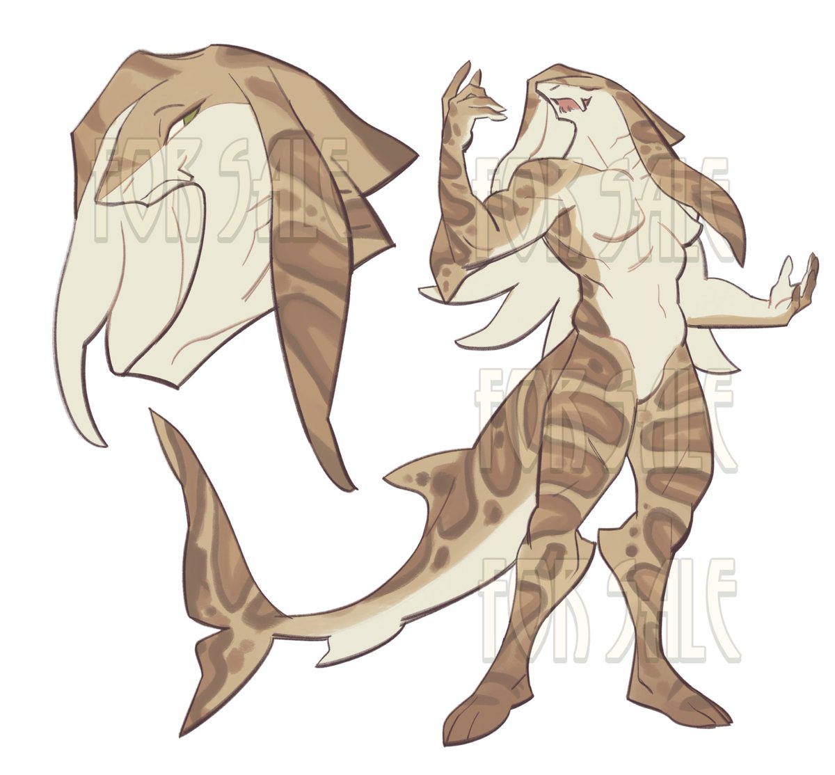 honeydewt1me's tweet photo. What if floppy hair like splatoon but shark https://t.co/PQZORENCKg