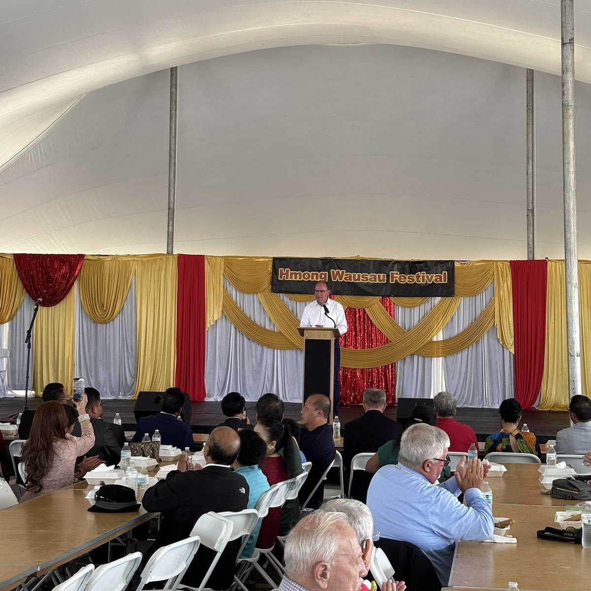 RepTiffany's tweet photo. Great to join the Hmong Wausau Festival this past weekend.

It was a wonderful celebration of culture and the many contributions Wisconsin’s Hmong community makes to our state. https://t.co/bgYx2Sp0Mf