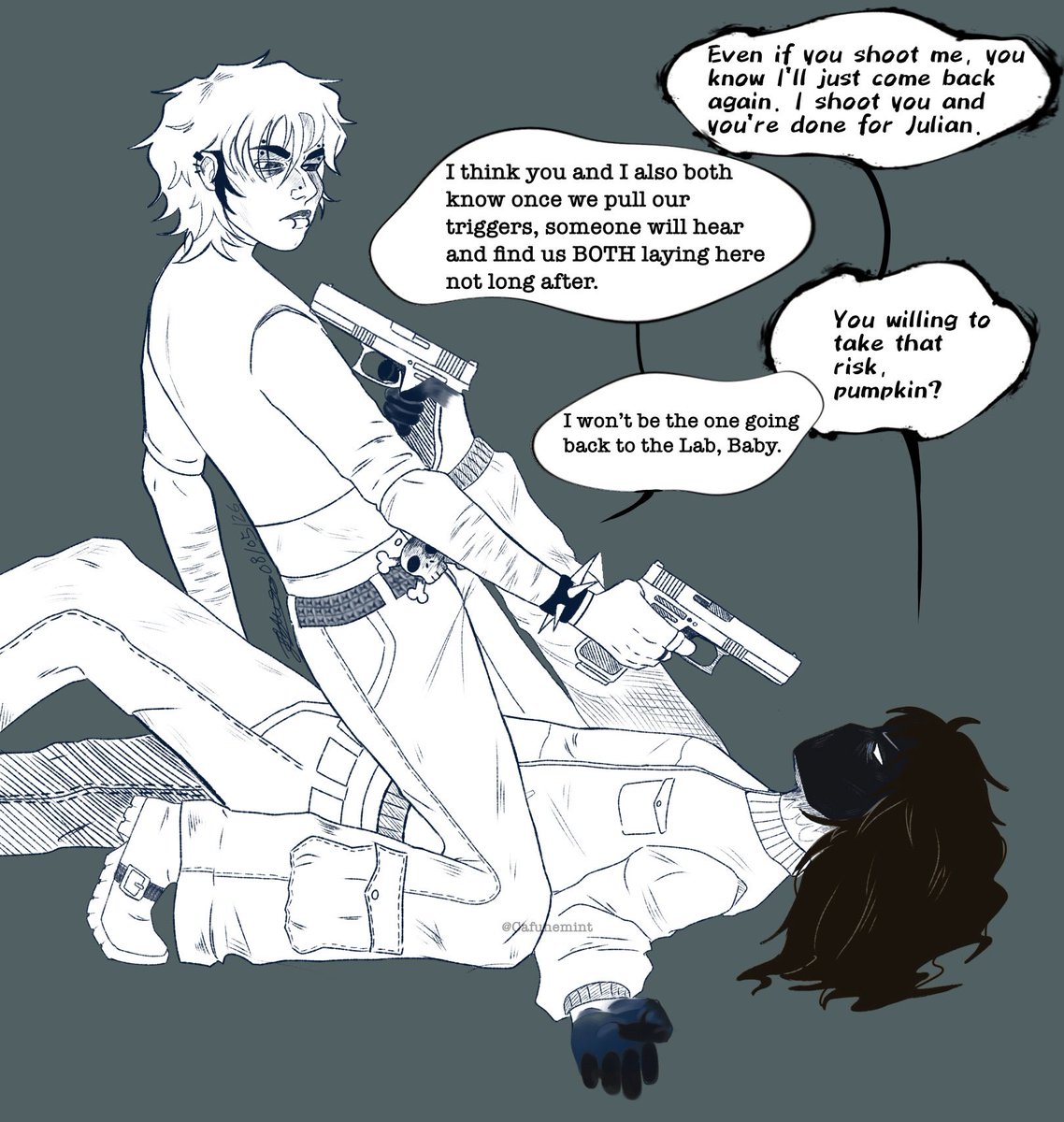 Cafunemint's tweet photo. OC ART YAYAYAYAGUAYAY. Ft. My bfs OC ;D
-
(They’re gay and in love muahahah.)
-
Ts was just for fun, I mainly just focused on the detail with the Lineart cause I freaking love doing Lineart.
-
#oc #ibispaint #digitalart #originalcharacters #originalcharacterart #artwork https://t.co/rsjYIJrk0P