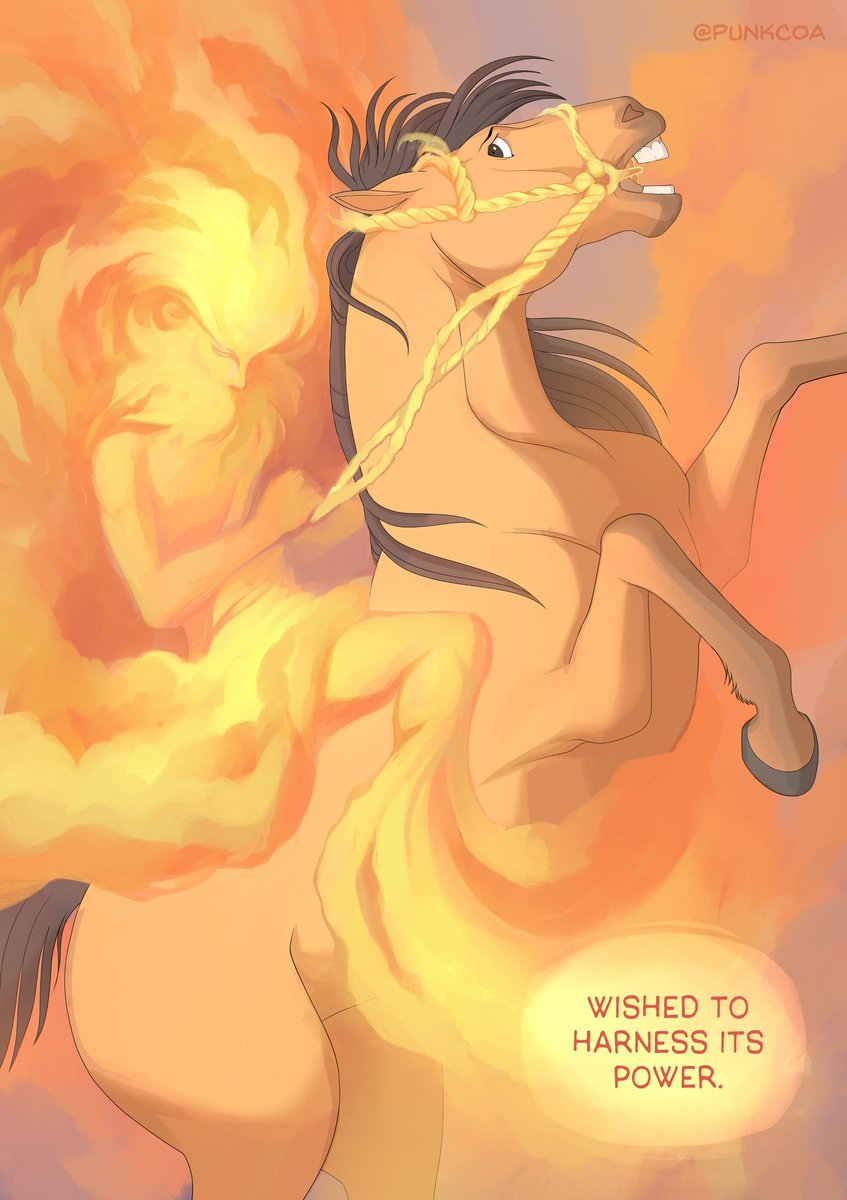 CoaPunk's tweet photo. Individual page format test, based on the old prologue of my webcomic 🐎 https://t.co/qI6UyRaOYL