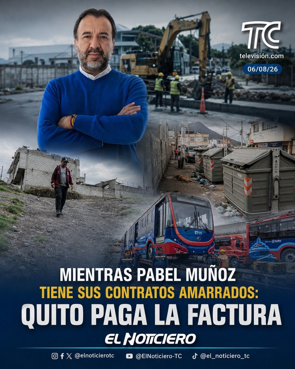 AnthonyValles_'s tweet photo. Lo que hace @pabelml con el transporte público es inmaduro; no sabe cómo gestionar adecuadamente los recursos. ChaoCorreismo
@aquilesalvarez https://t.co/5aZYaqp6Lt
