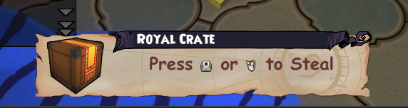 theatmoplex's tweet photo. [P101] Fun Fact: Although Wizard101 has had Housing Items you could pick up in the world before, Pirate101 has actually never had anything like that... until now. 

Today's Test Realm patch marks the first time the Pirate can truly *steal* something - a crate! https://t.co/VjeZw2uYCc