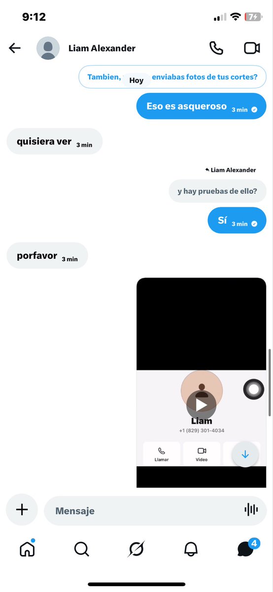 Zackcny's tweet photo. Aquí él haciendo burla al sh(aparte es un groomer, hablaba con alguien de 10 y era pareja de alguien de 12) 
El número de su trabajo: +1 (809) 652-7241 https://t.co/anDedfDR5K