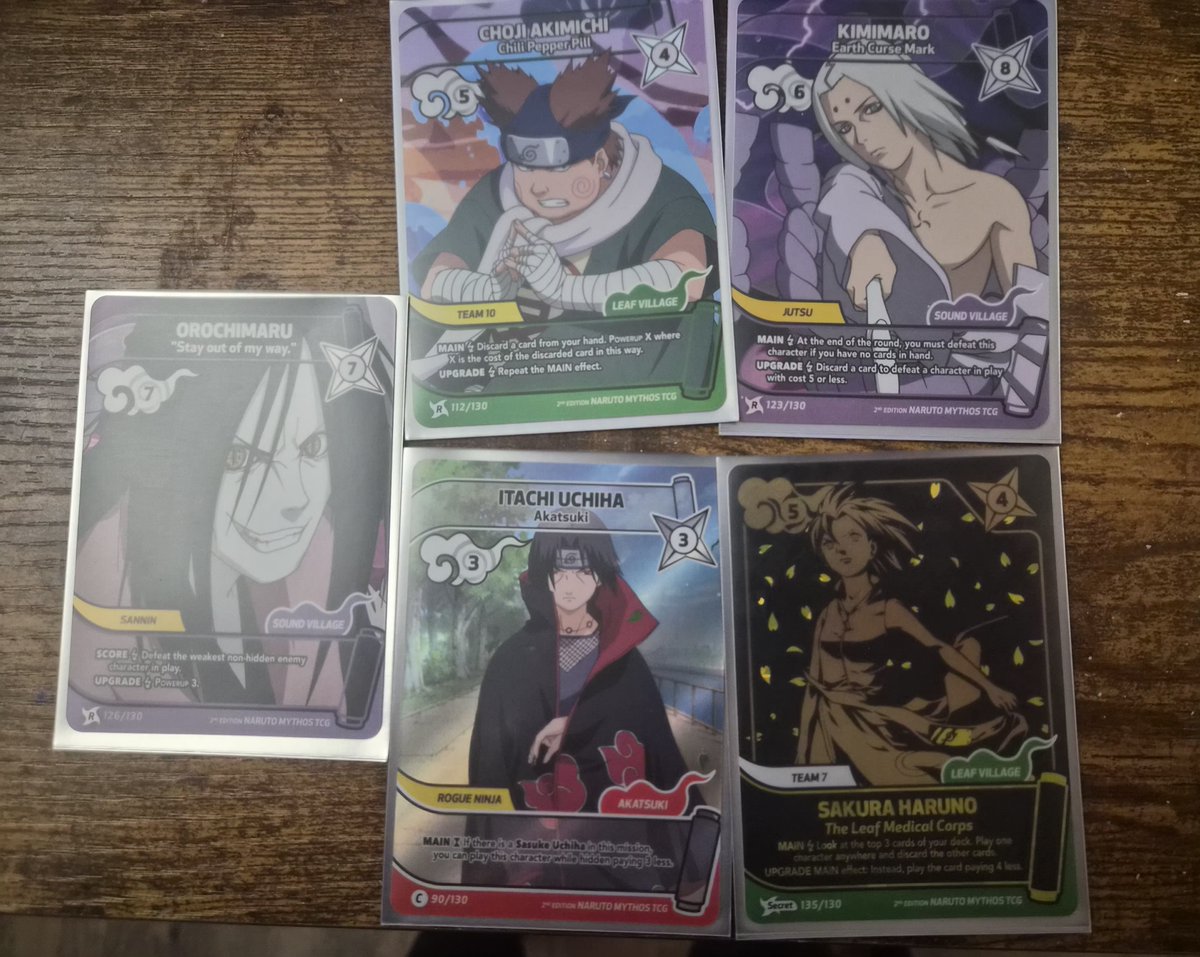 UmiUnite's tweet photo. 100 reps at the gym = 1 pack
I pulled another secret rare. Let's gooo 🙏🙏🧚
#naruto #narutomythos #tcg https://t.co/f9tY3q3ylF
