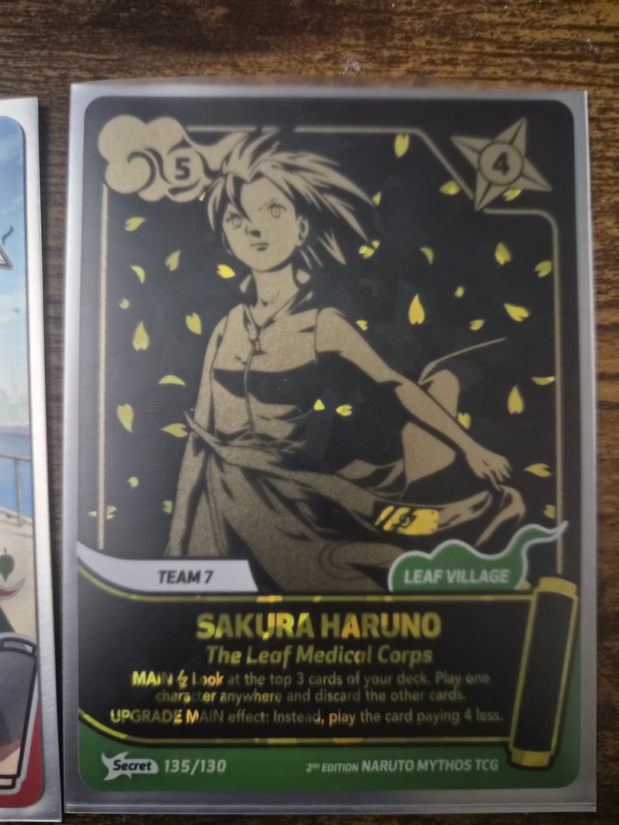 UmiUnite's tweet photo. 100 reps at the gym = 1 pack
I pulled another secret rare. Let's gooo 🙏🙏🧚
#naruto #narutomythos #tcg https://t.co/f9tY3q3ylF